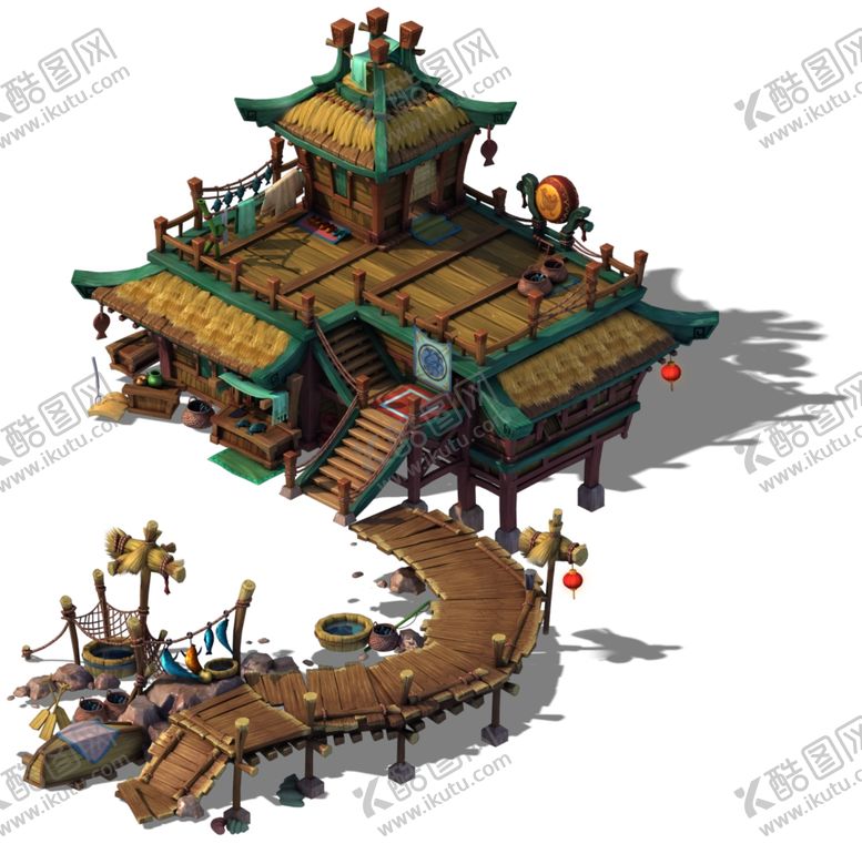 编号：65040906190156421648【酷图网】源文件下载-游戏房屋建筑物元素