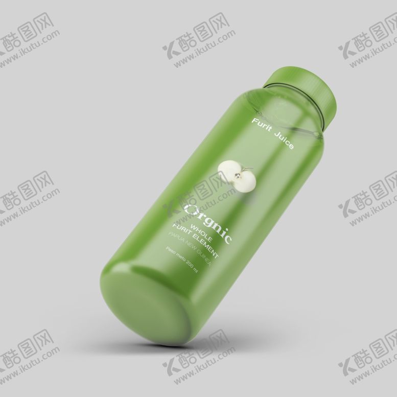 编号：68453509191353433708【酷图网】源文件下载-果汁瓶样机