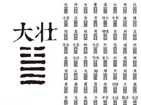 六十四卦-条形码版
