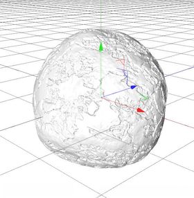 C4D模型岩石
