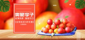 爽脆李子