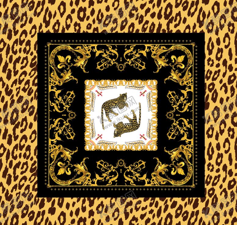 编号：31276110162031324561【酷图网】源文件下载-豹纹老虎