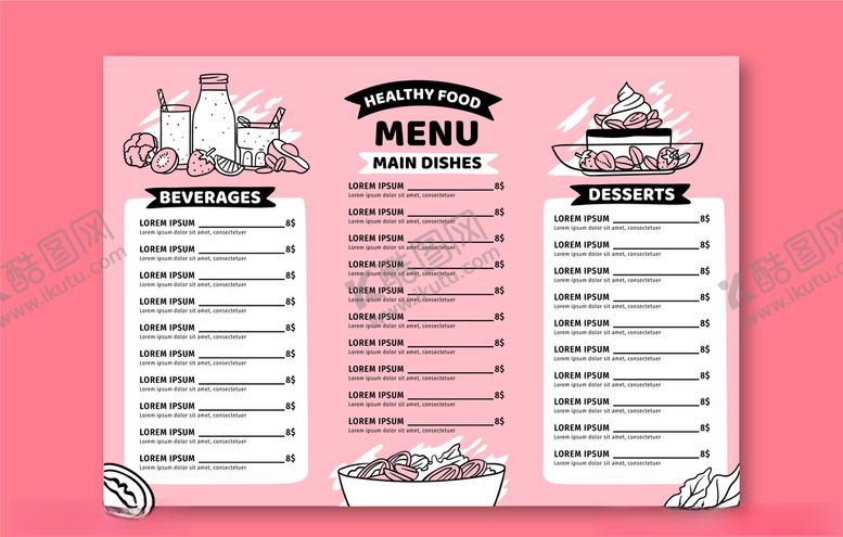 编号：68276109300120547948【酷图网】源文件下载-菜单