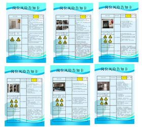 风险告知卡双重预防安全