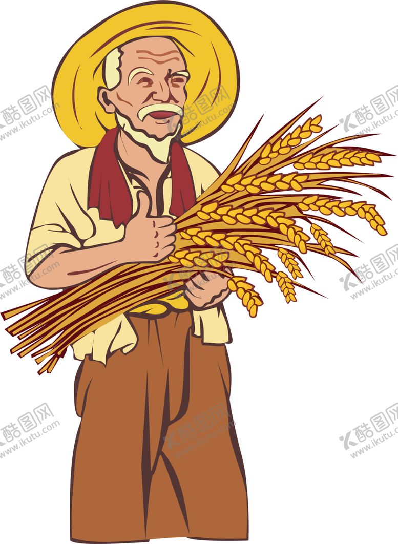 编号：60863209170445227291【酷图网】源文件下载-农民