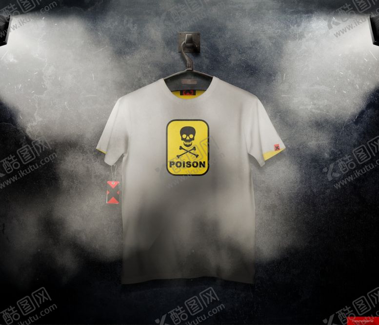 编号：36796509190842035191【酷图网】源文件下载-服装短袖效果图样机
