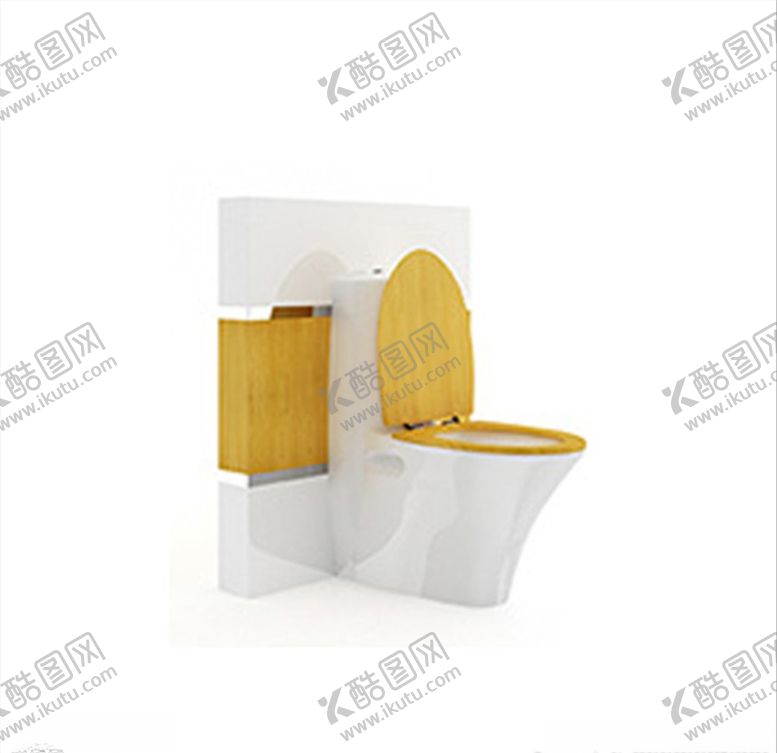 编号：10959409110520313407【酷图网】源文件下载-C4D模型坐便器马桶