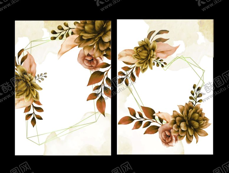 编号：81215009230635179708【酷图网】源文件下载-花卉水彩背景