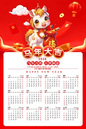 马年日历