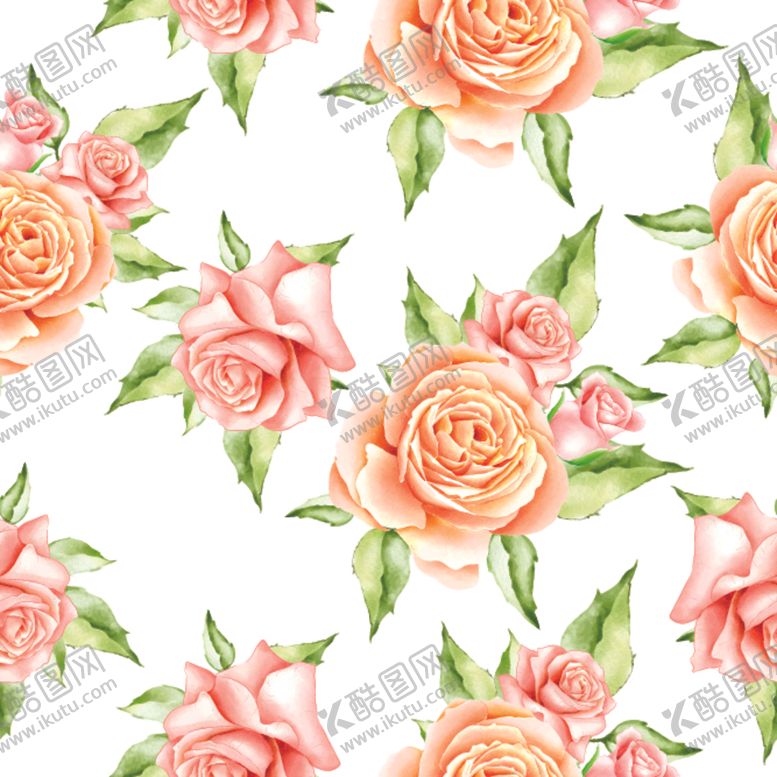 编号：64767109291119191792【酷图网】源文件下载-花朵无缝花纹