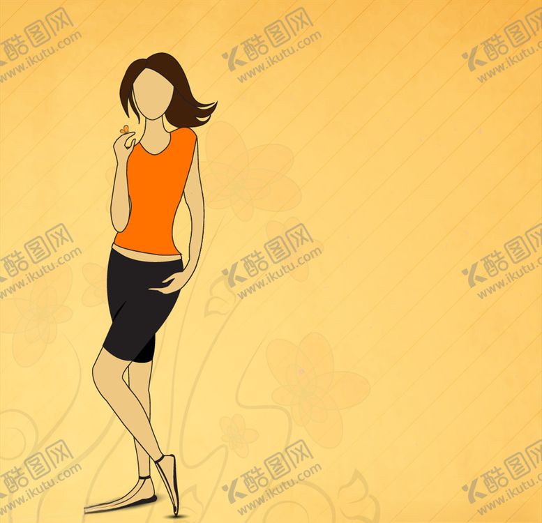 编号：70075509221159331131【酷图网】源文件下载-时尚女人
