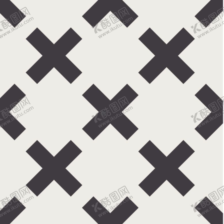 编号：14114710061928408157【酷图网】源文件下载-黑白简约花纹图案设计