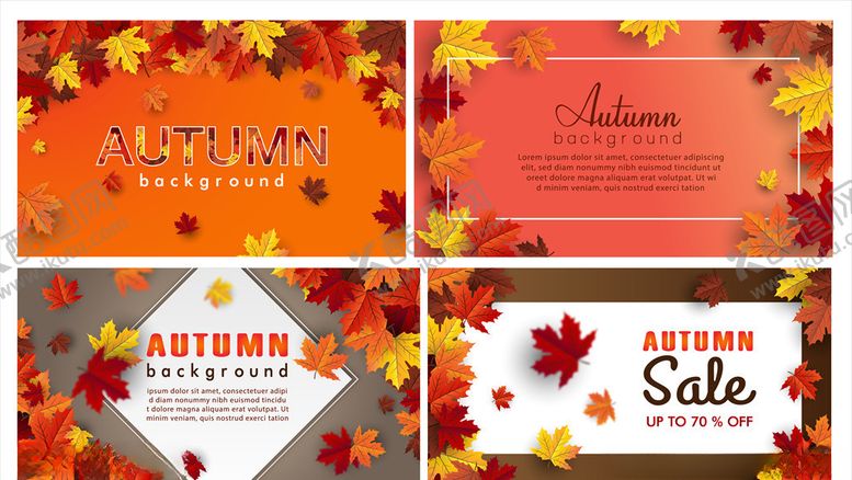 编号：87730709290837579182【酷图网】源文件下载-秋叶卡片