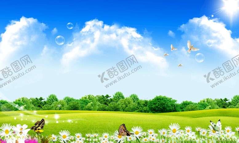 编号：65532211171602481811【酷图网】源文件下载-蓝天白云