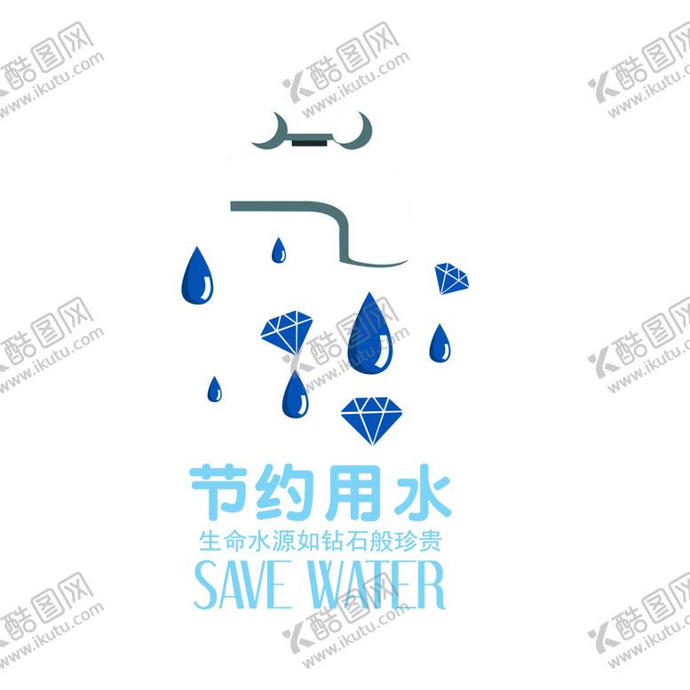 编号：30909010291714534817【酷图网】源文件下载-节约用水