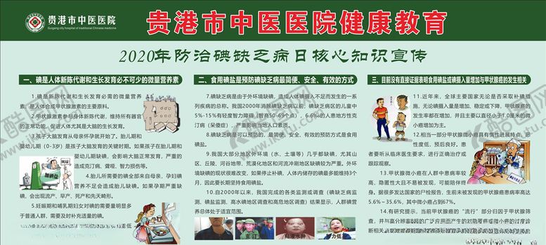 编号：95319410211736475758【酷图网】源文件下载-防治碘缺乏病日核心知识宣传