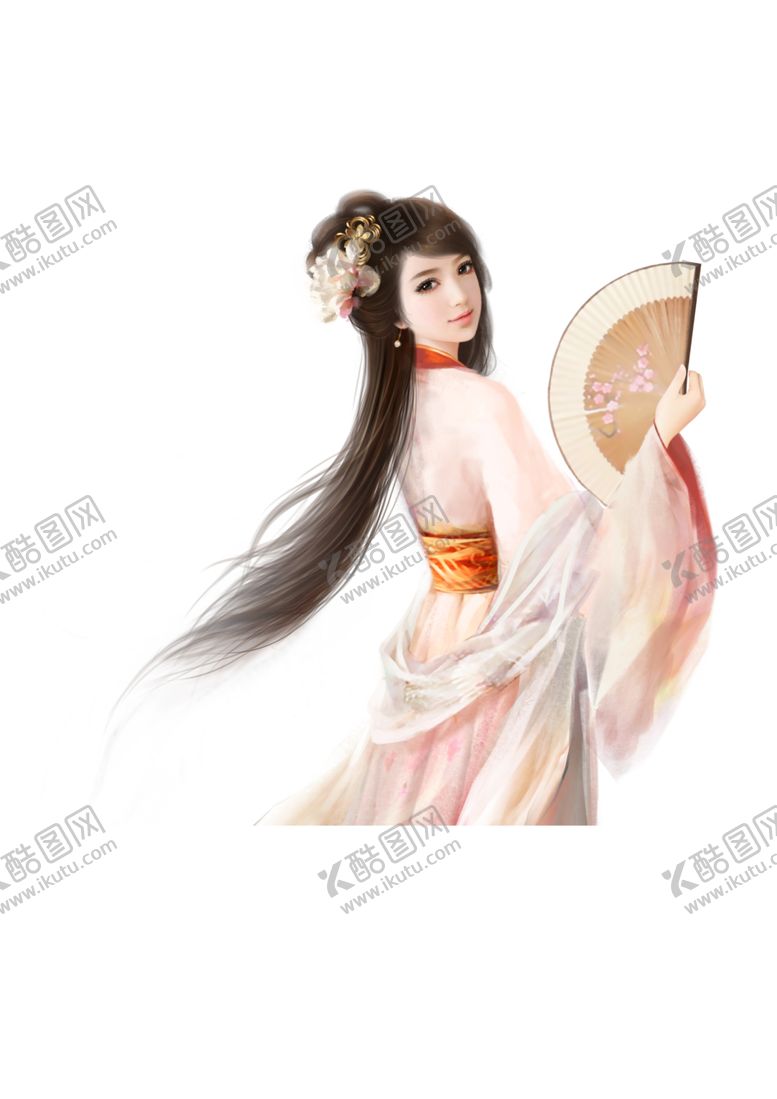 编号：40065609211200131156【酷图网】源文件下载-古典美女