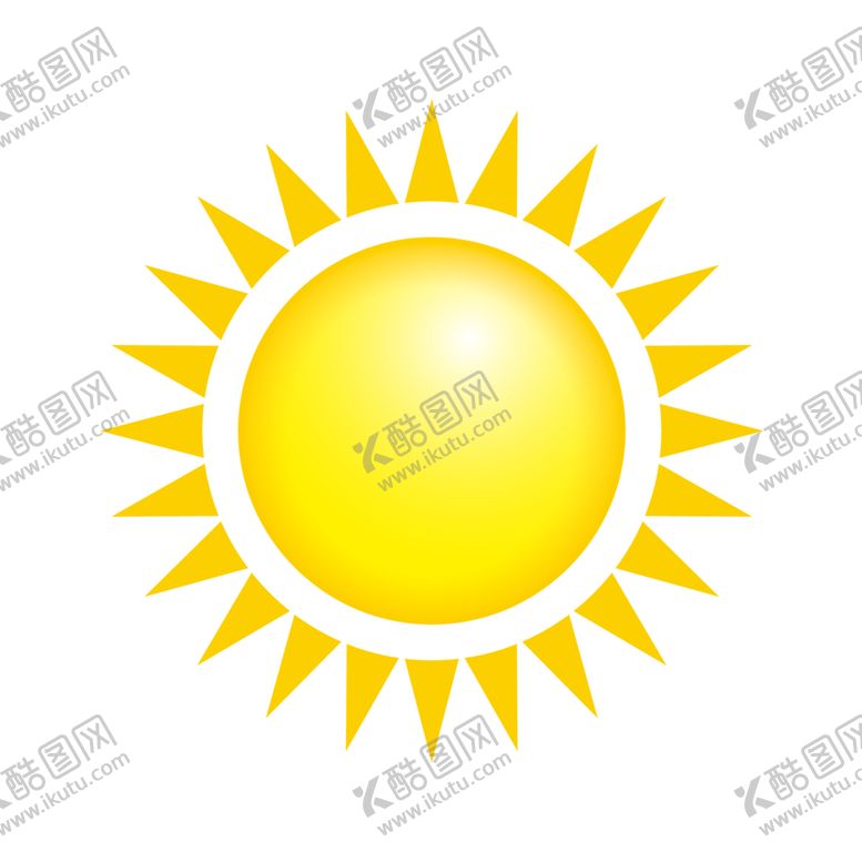编号：48692602241955441412【酷图网】源文件下载-卡通太阳