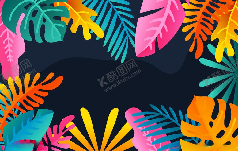 编号：96058909090109412262【酷图网】源文件下载-叶子背景