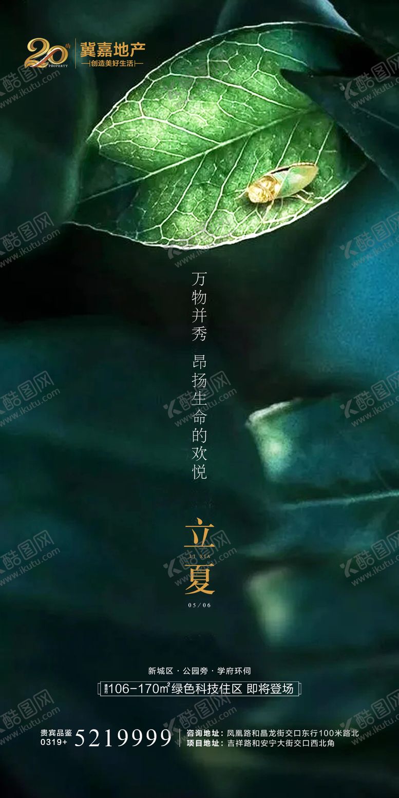 编号：39984205042215353067【酷图网】源文件下载-立夏节气海报