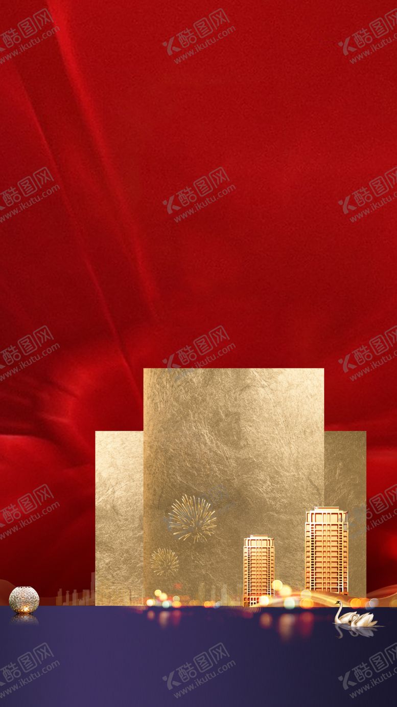 编号：10812310210838299811【酷图网】源文件下载-地产开盘地产认筹地产红色背