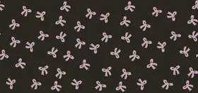 小碎花女装数码印蝴蝶结