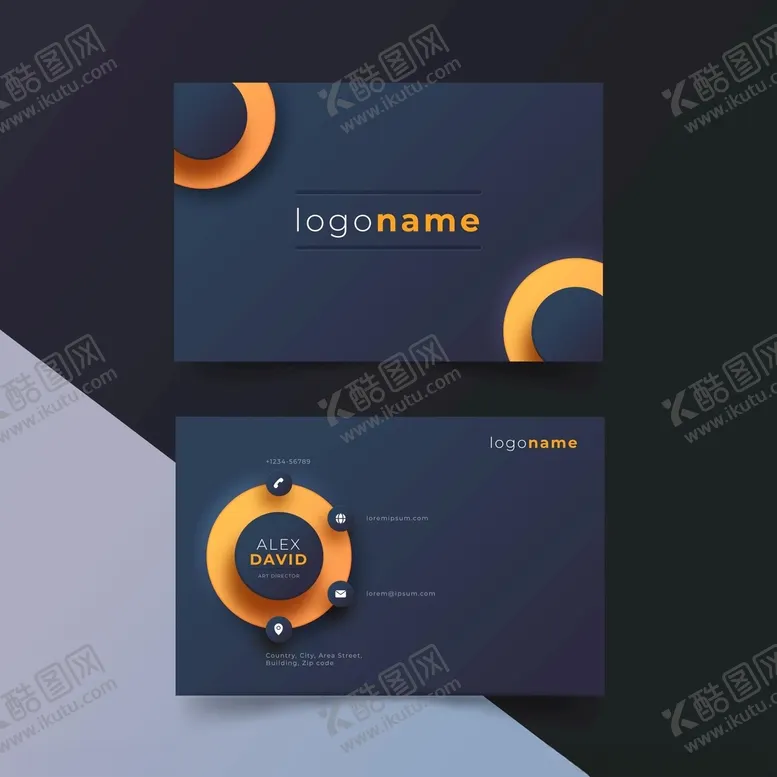 编号：85195403131209106644【酷图网】源文件下载-名片模板名片设计