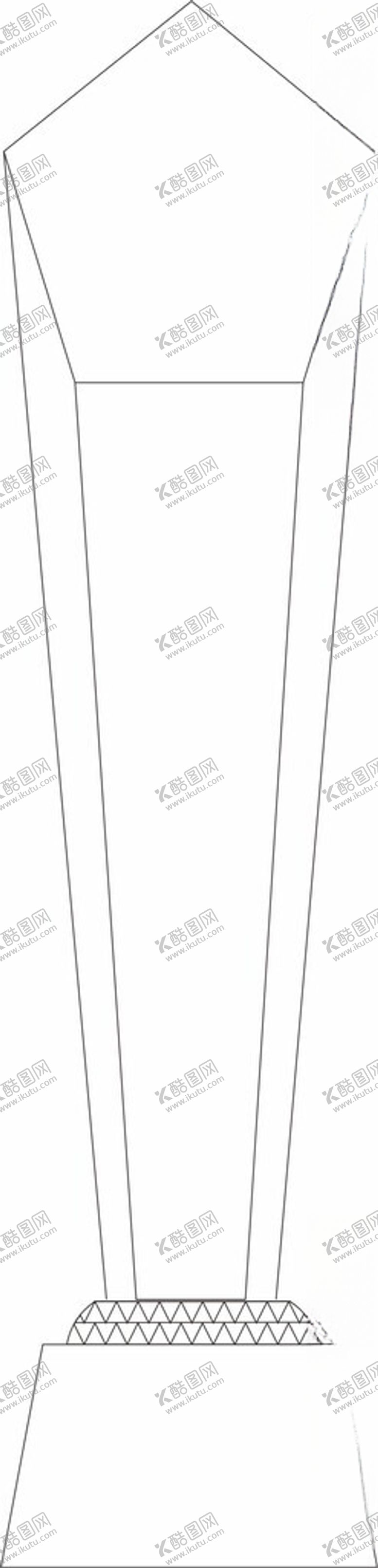 编号：39917402110534079687【酷图网】源文件下载-水晶奖杯