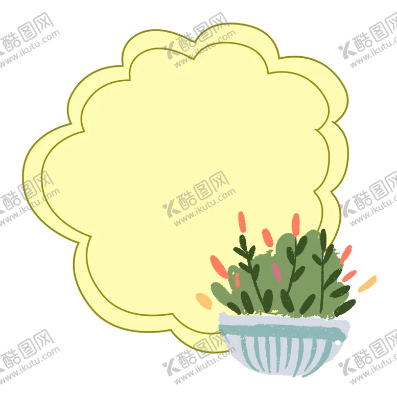 简洁边框创意边框素材学习用品贴纸