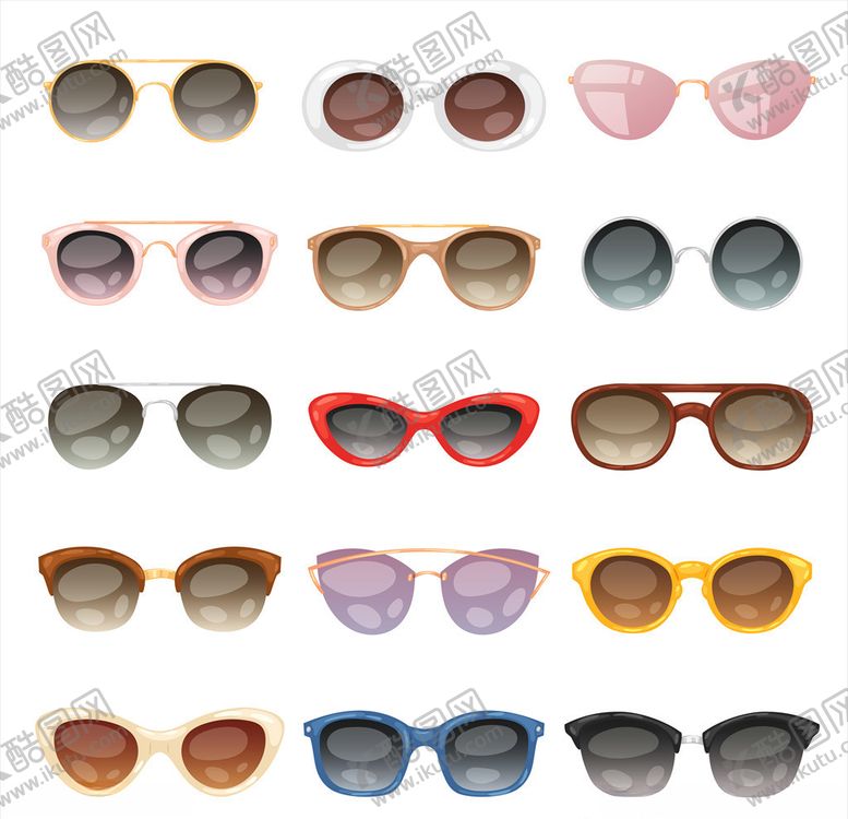 编号：62039610020629099886【酷图网】源文件下载-眼镜