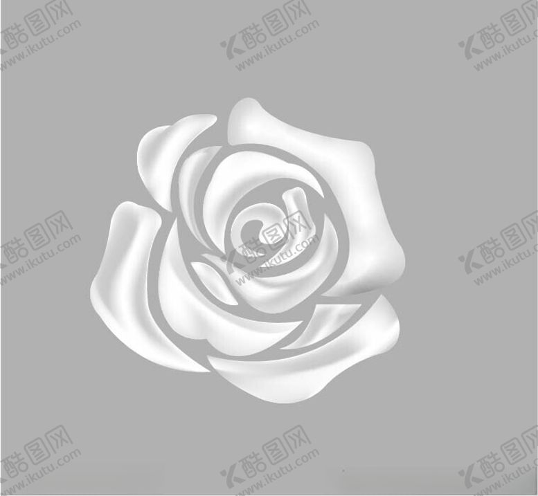 编号：34450902261039141100【酷图网】源文件下载-3D立体玫瑰