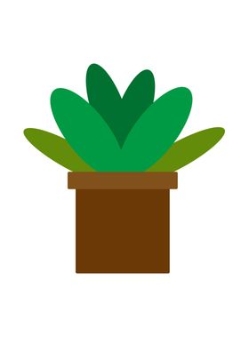 绿色植物盆栽