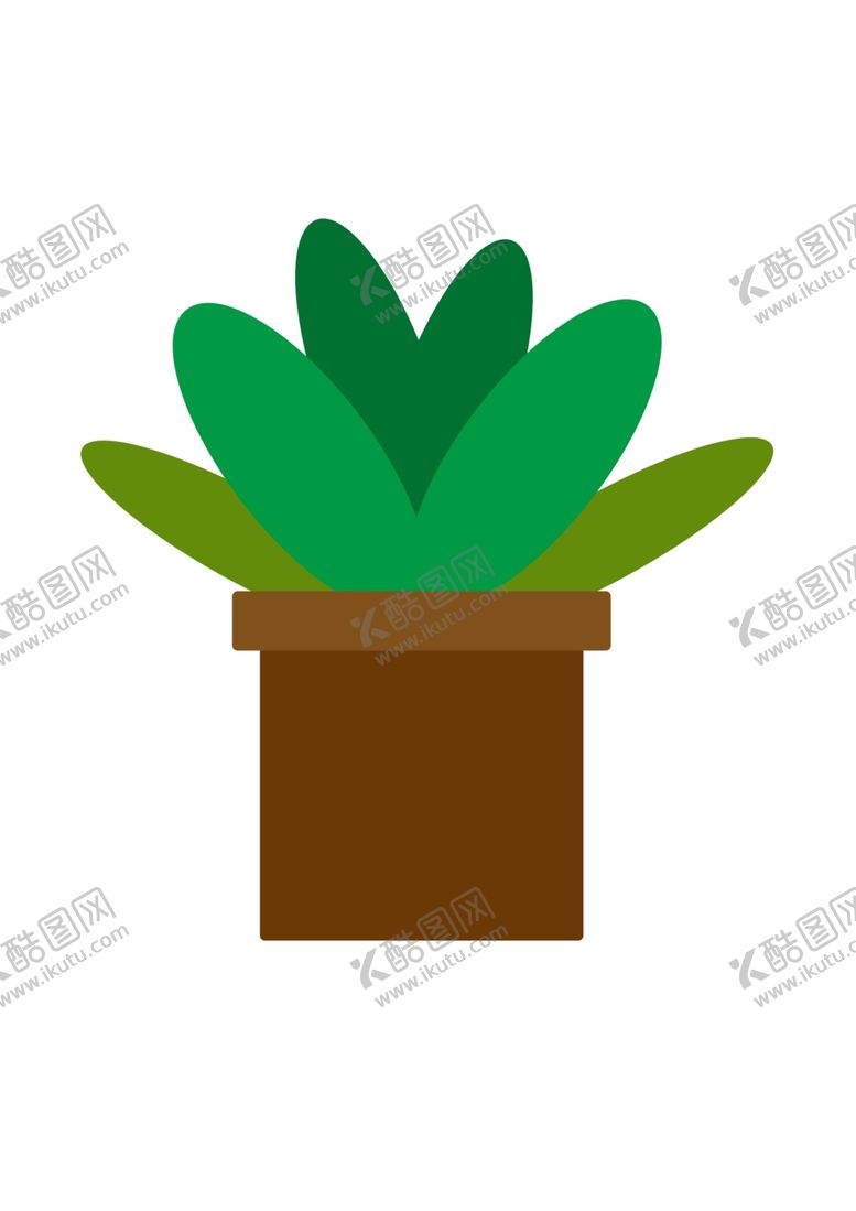 编号：23242710100456223428【酷图网】源文件下载-绿色植物盆栽