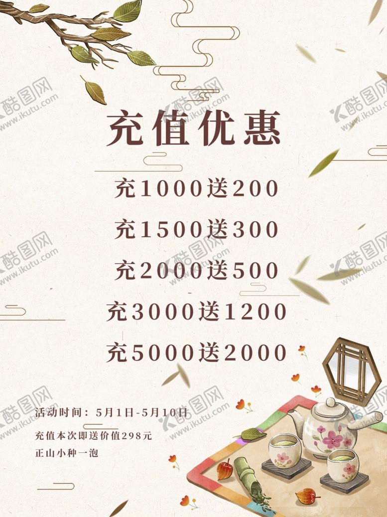编号：89205310020521047198【酷图网】源文件下载-养生按摩充值价格表