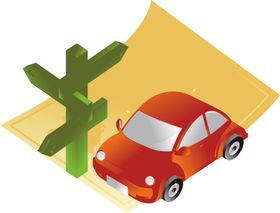 方向标小汽车