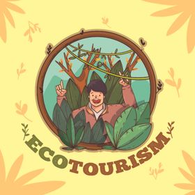 外出旅游人物插画