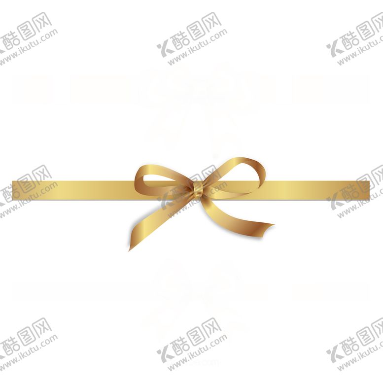 编号：76139809182101492364【酷图网】源文件下载-矢量扁平黄色彩带缎带立体元素