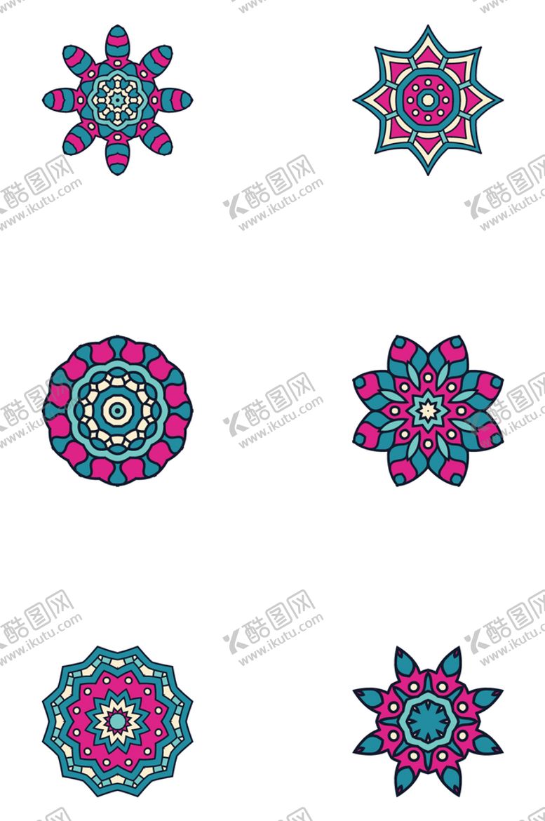 编号：43096809241905327126【酷图网】源文件下载-彩色花纹