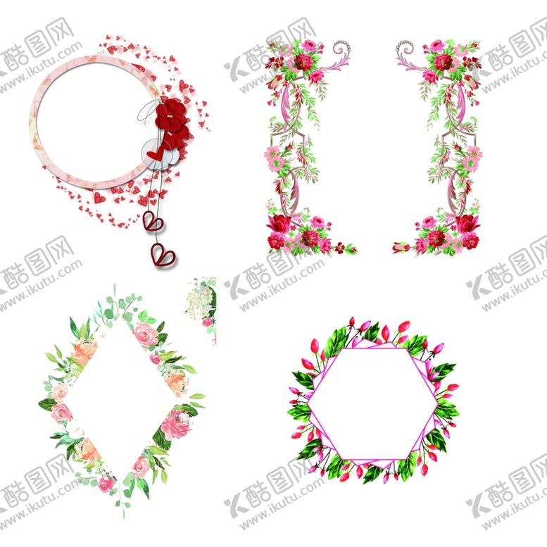 编号：76615105070106029253【酷图网】源文件下载-花圈花边