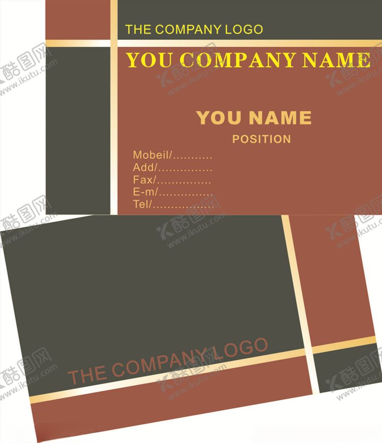 编号：61104109190801301704【酷图网】源文件下载-企业名片