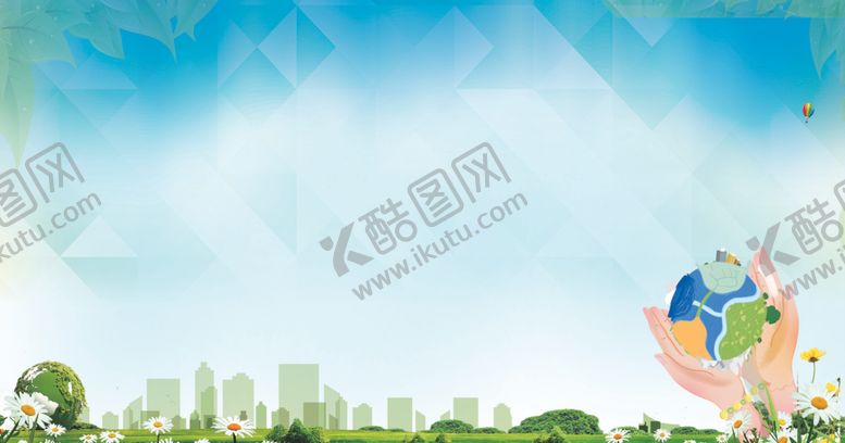 编号：40941806101902346347【酷图网】源文件下载-绿色环保背景