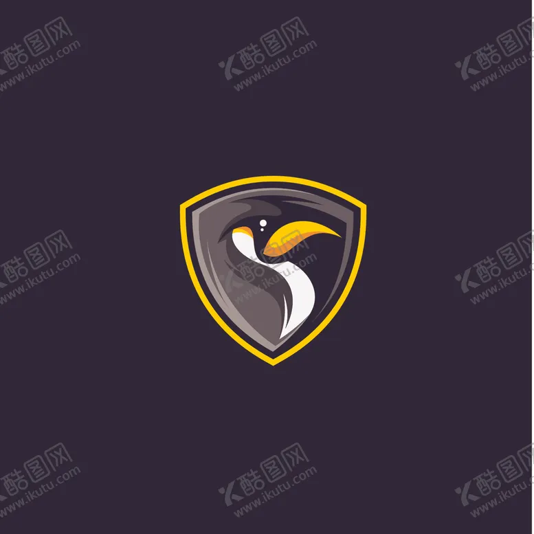 编号：92874607062352433433【酷图网】源文件下载-禽类LOGO标志