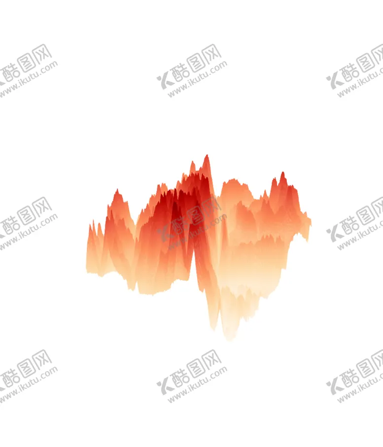 编号：11887404071755075302【酷图网】源文件下载-抽象山峰
