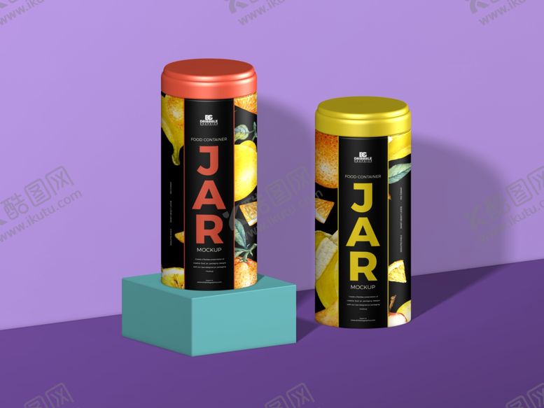 编号：92878409250535358669【酷图网】源文件下载-食品罐样机