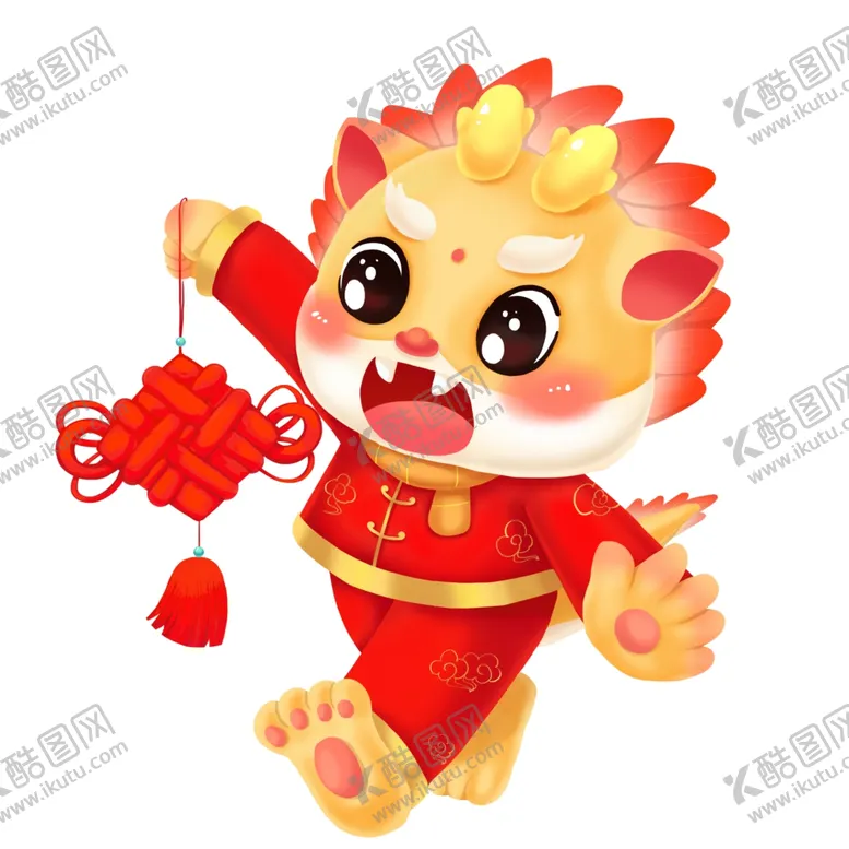 编号：60936412061329249786【酷图网】源文件下载-龙年吉祥物
