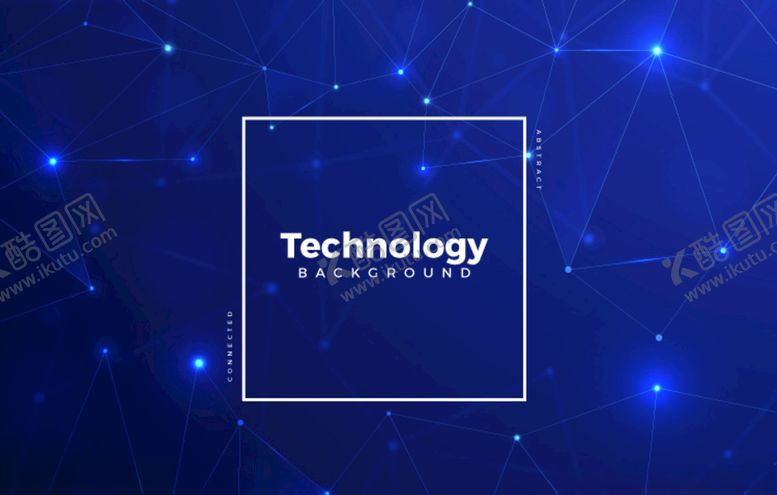 编号：91798409220009468064【酷图网】源文件下载-蓝色科技背景
