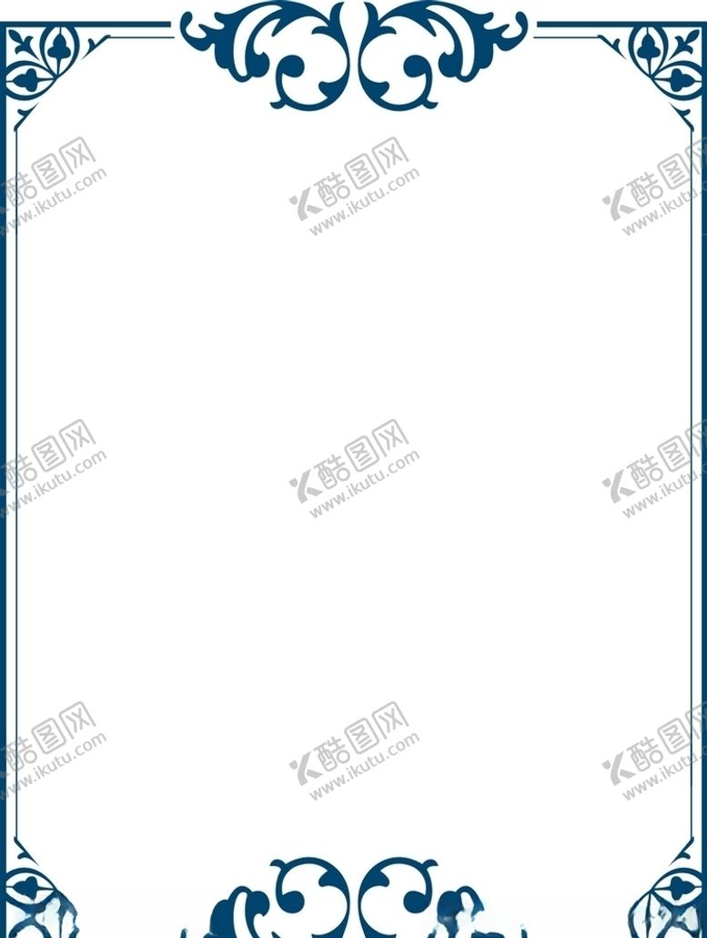 编号：23527205120456347767【酷图网】源文件下载-复古菜单边框