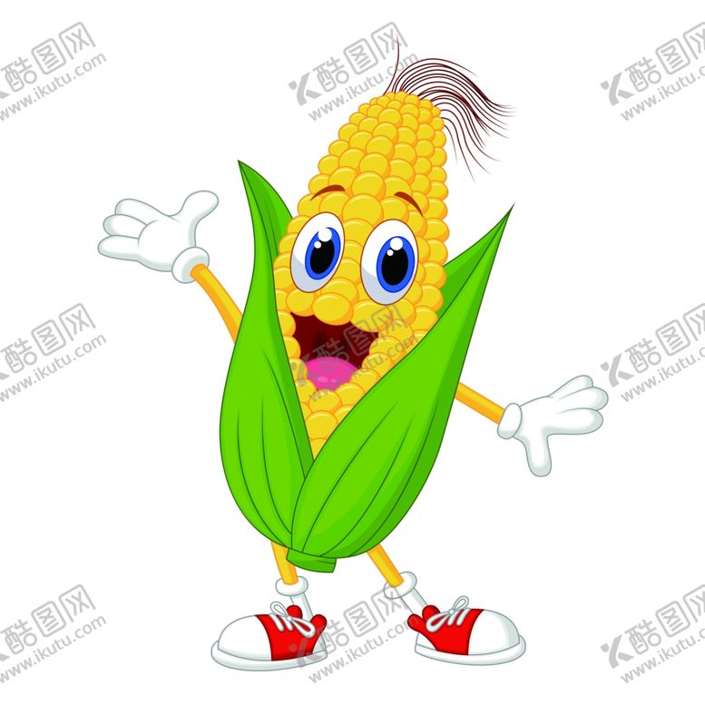 编号：46604312220427225782【酷图网】源文件下载-卡通玉米