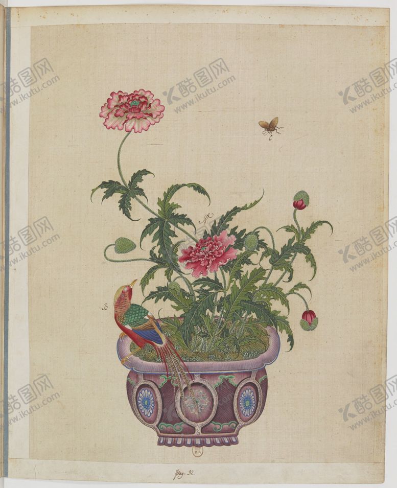 编号：73521004150709585785【酷图网】源文件下载-盆景花鸟