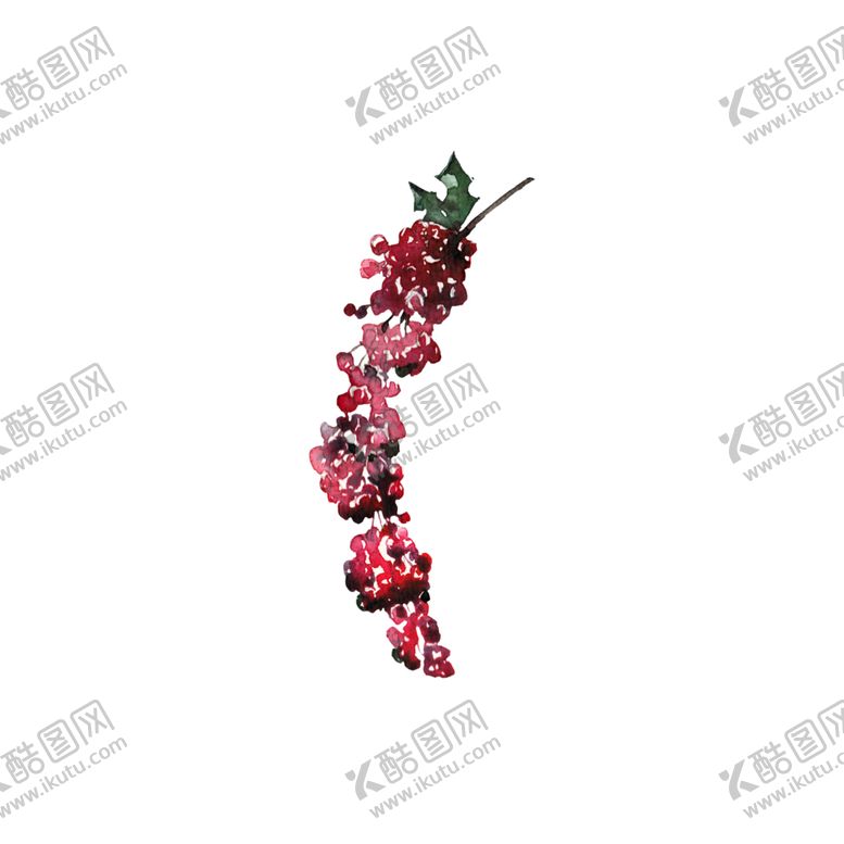 编号：61066601262047531591【酷图网】源文件下载-圣诞水彩画 